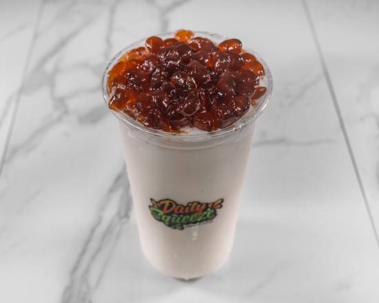 Coconut Boba Slush from Daily Squeeze Juice Bar