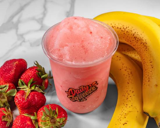 Strawberry Banana from Daily Squeeze Juice Bar